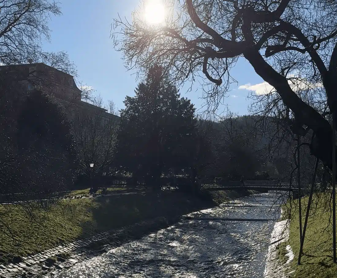 Die Oos – der Fluss durch die Lichtentaler Allee in Baden-Baden