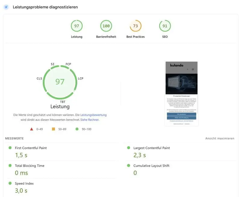 Minimalistisches Coding & Performance von Kulando